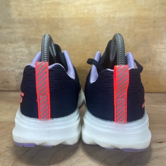 Skechers GoRun Ride Flow Womens Size 8 Running Shoes Sneakers Navy Blue 130018 - Picture 5 of 8